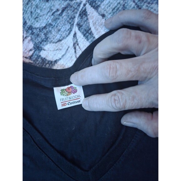 Women's sz M V-Neck Short Sleeve Funny Bartender T-Shirt Adult Daycare Director - Picture 2 of 2